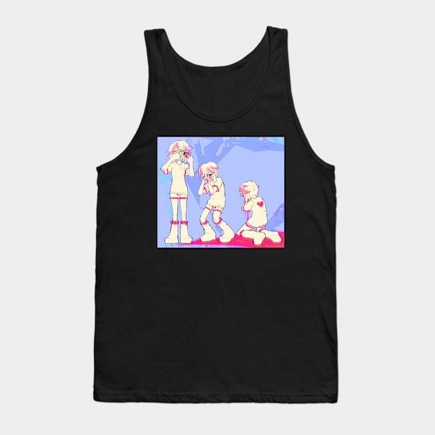 nosebleed Tank Top by BULKYBUN